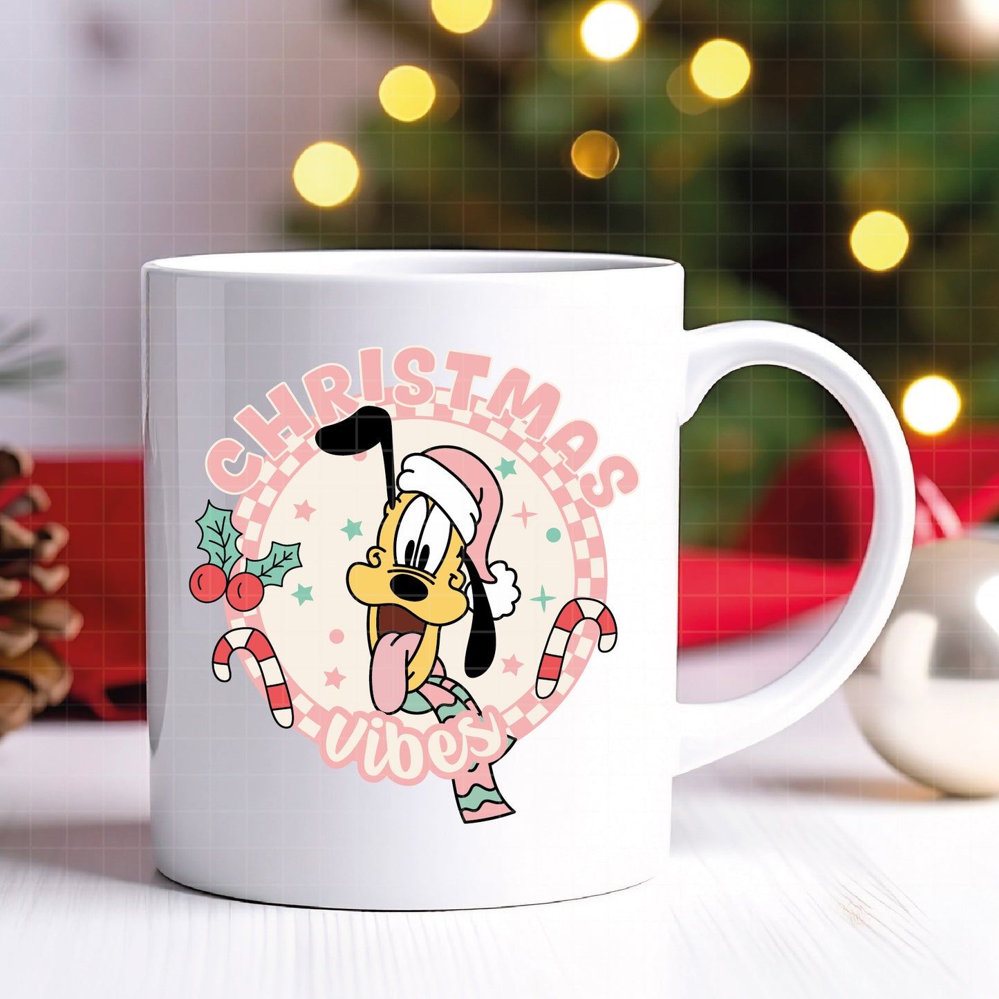 COD4274 - Pluto christmas svg, Disney svg, mickey svg, minnie svg, Silhouette, Cricut