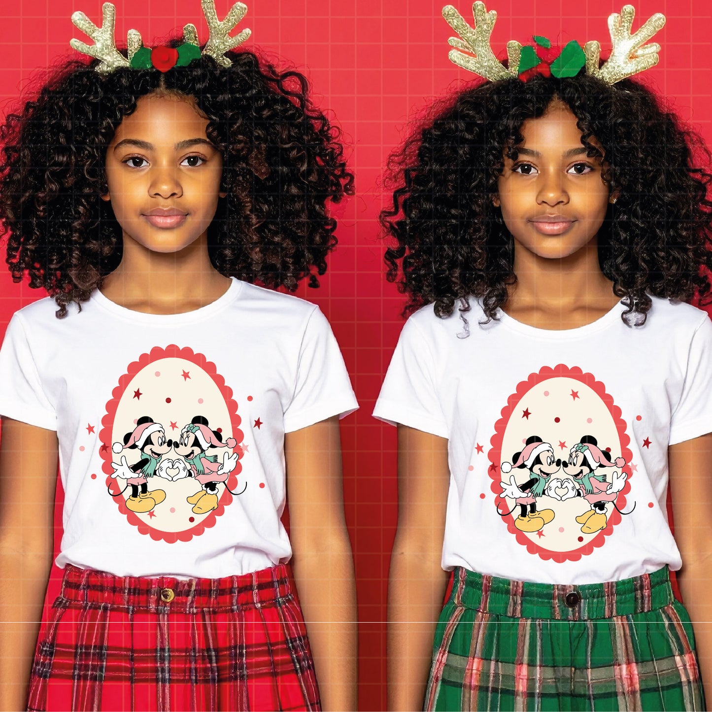 COD4276 - Mickey and Minnie christmas svg, Mickey Svg, Disney svg, Mickey sketch svg