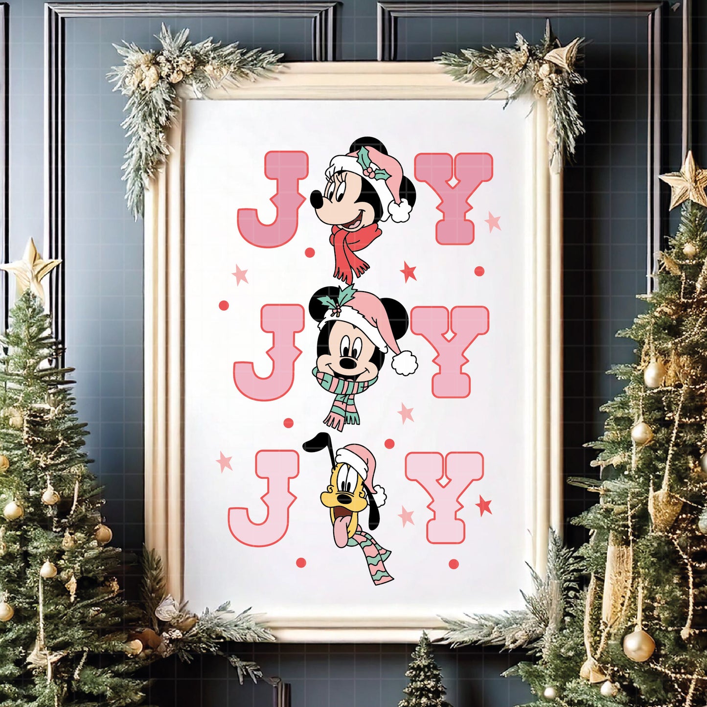 COD4278 - Mickey and Minnie christmas svg, Mickey Svg, Disney svg, Mickey sketch svg