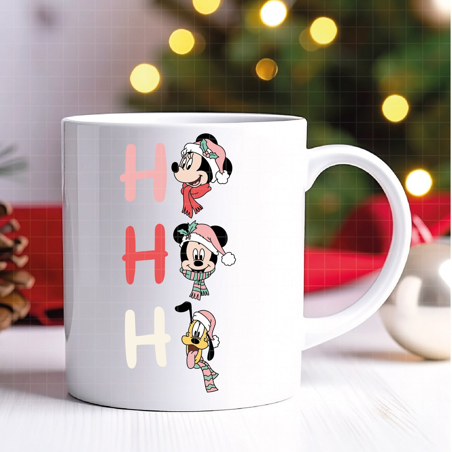 COD4279 - Mickey and Minnie christmas svg, Mickey Svg, Disney svg, Mickey sketch svg