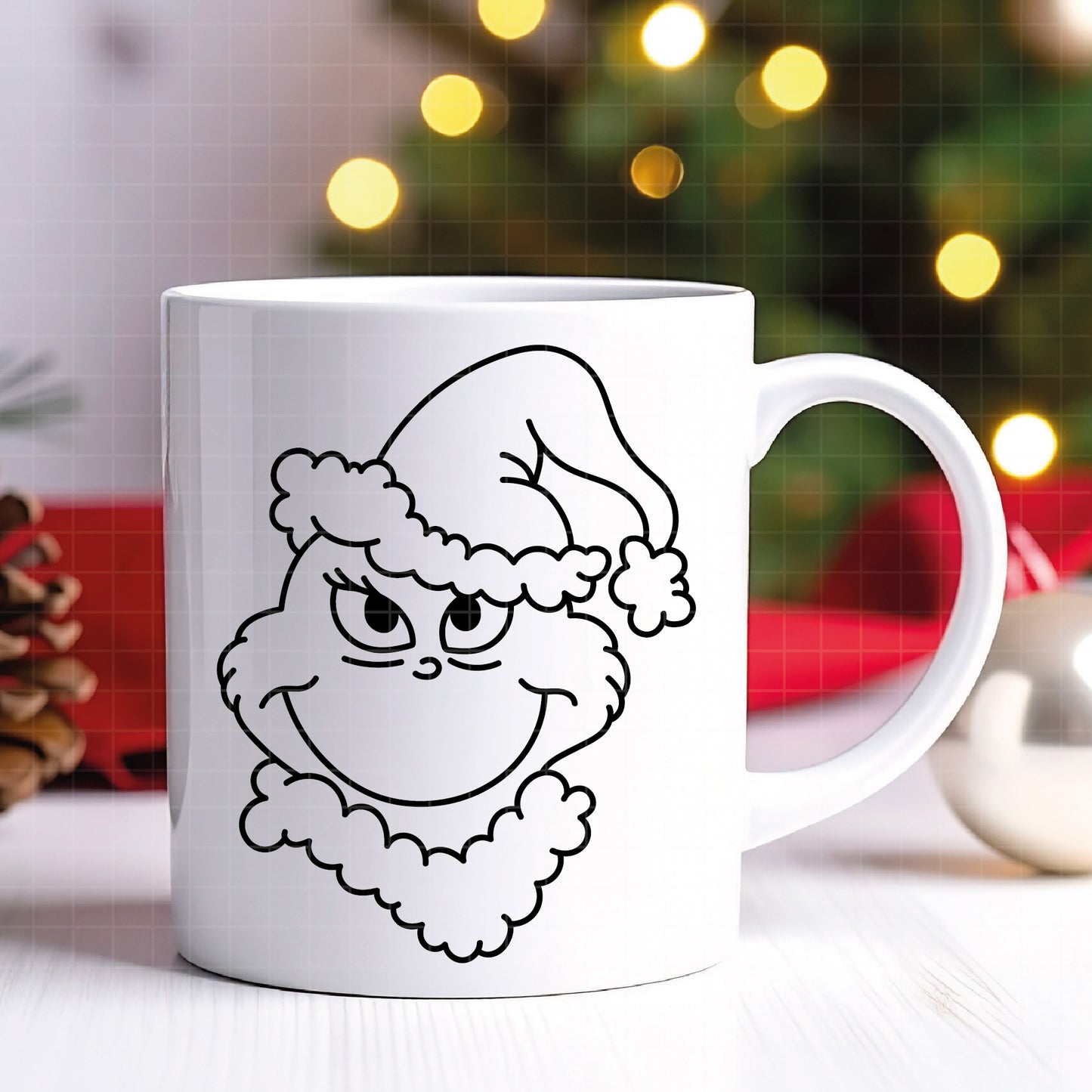 COD4281 - Grinch Face Svg, Green Character svg, Grinch Christmas svg, christmas svg