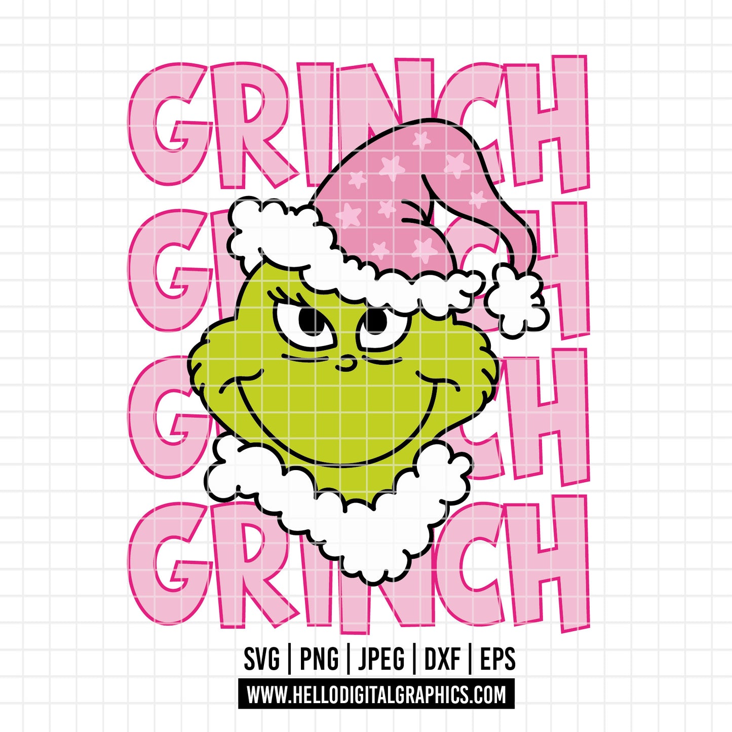 COD4285 - Grinch Face Svg, Green Character svg, Grinch Christmas svg, christmas svg