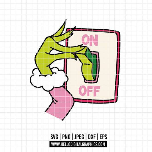 COD4289 - Grinch Face Svg, Green Character svg, Grinch Christmas svg, christmas svg