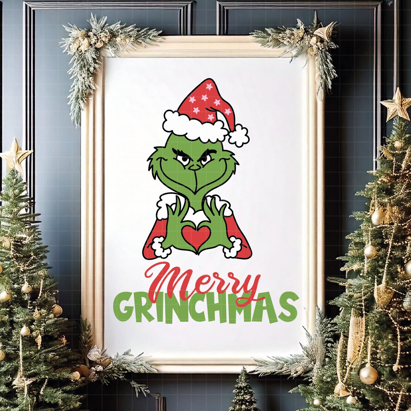 COD4290 - Grinch Face Svg, Green Character svg, Grinch Christmas svg, christmas svg