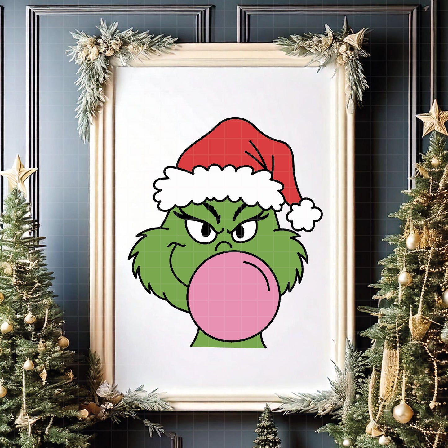 COD4294 - Grinch Face Svg, Green Character svg, Grinch Christmas svg, christmas svg