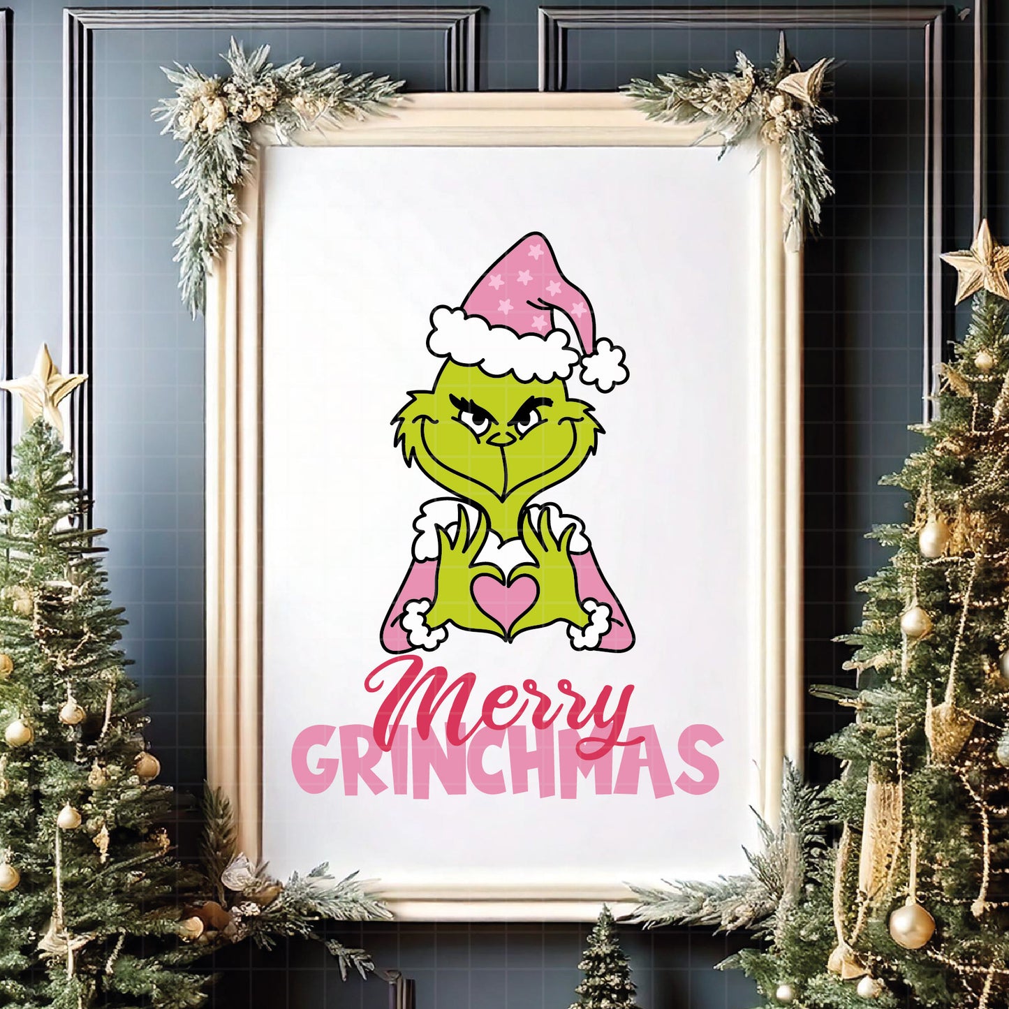 COD4306 - Grinch Face Svg, Green Character svg, Grinch Christmas svg, christmas svg