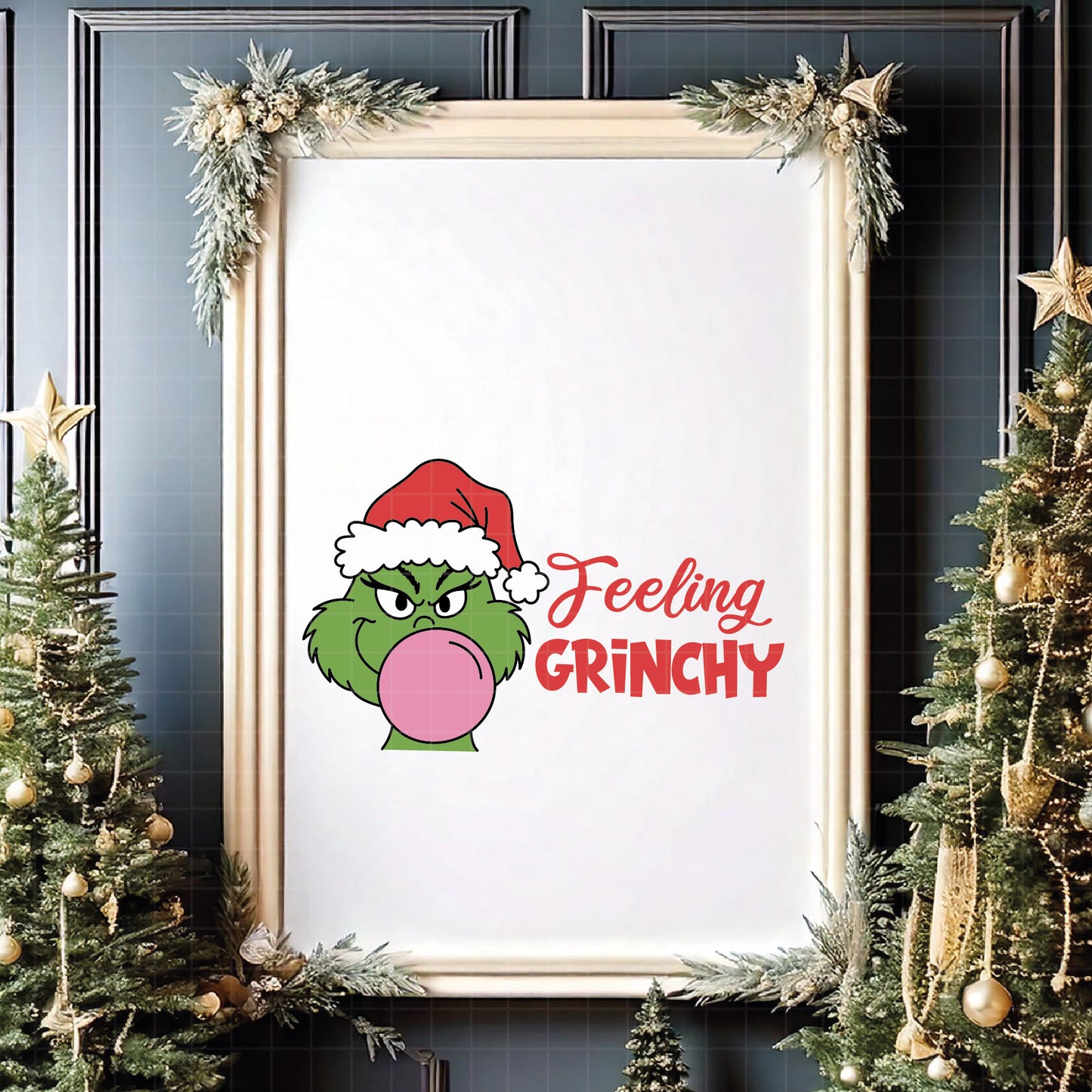 COD4312 - Grinch Face Svg, Green Character svg, Grinch Christmas svg, christmas svg