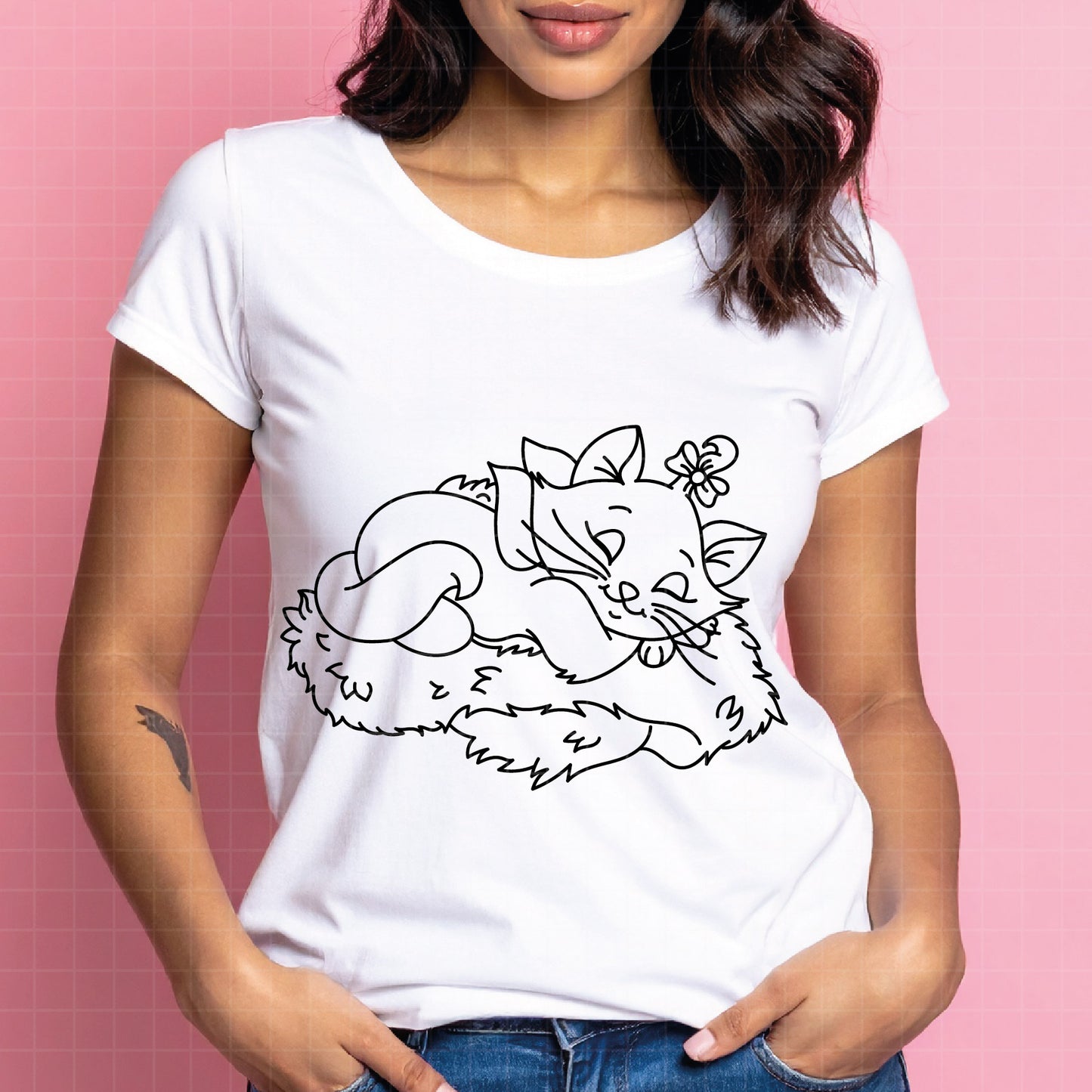 COD4324 - The aristocats SVG, The aristocats clipart vector. Kitten marie, toulouse and berlioz clipart pack bundle svg
