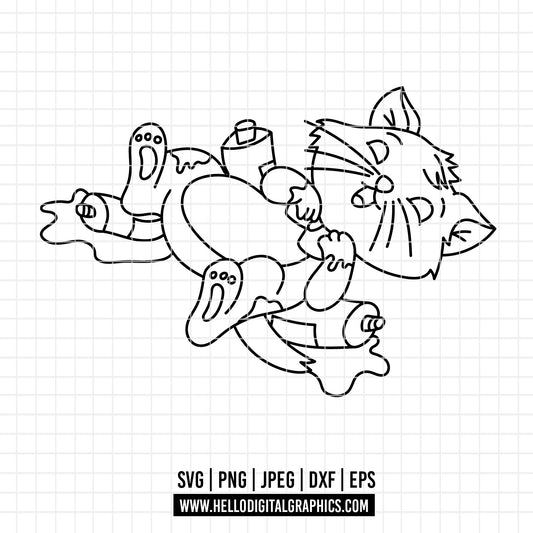 COD4325 - The aristocats SVG, The aristocats clipart vector. Kitten marie, toulouse and berlioz clipart pack bundle svg