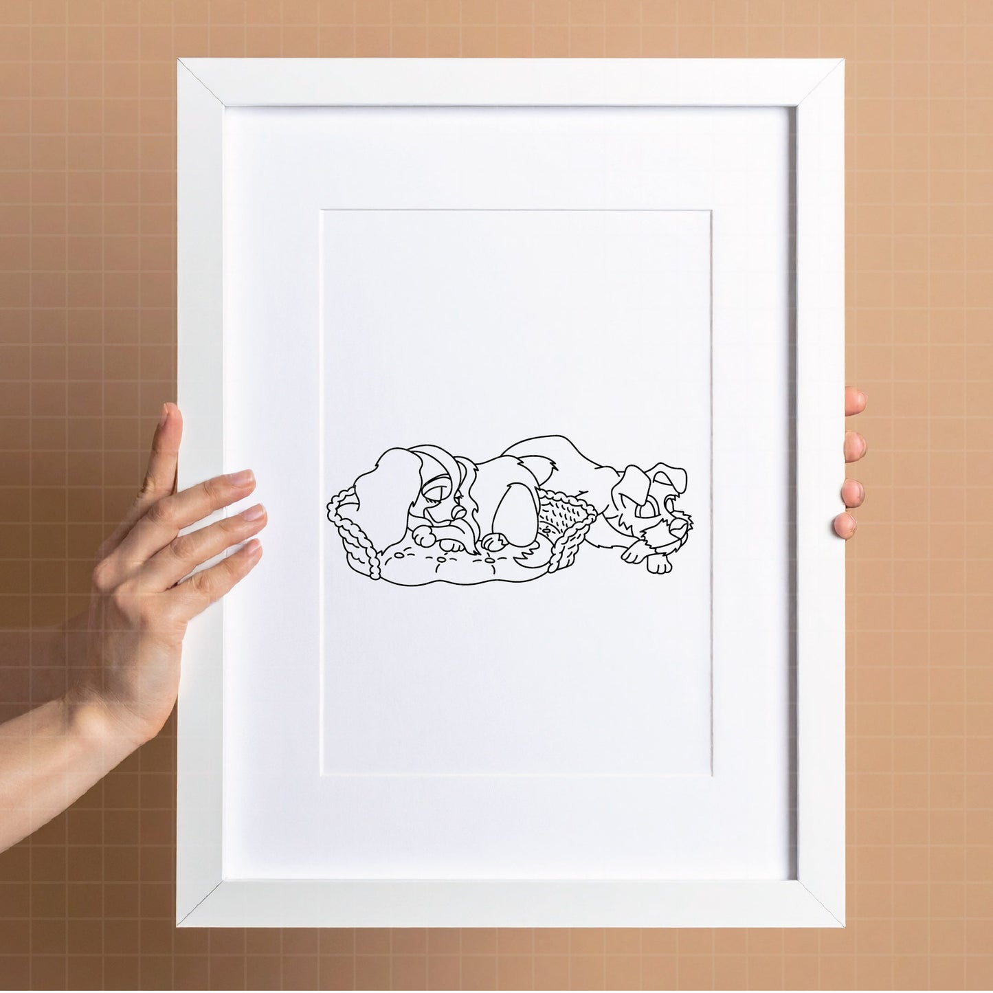COD4330 - Lady and the Tramp - Digital Download, Instant Download, svg, dxf, eps & png files included