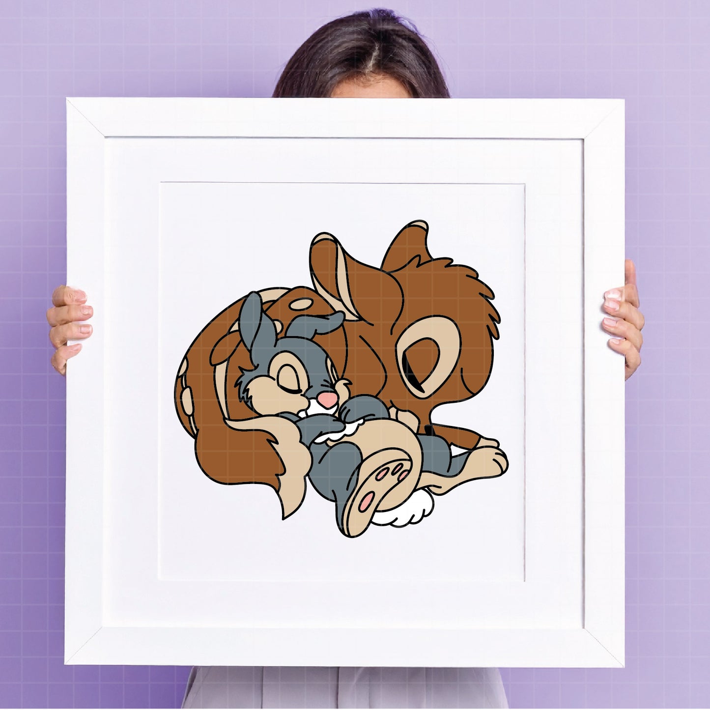 COD4333 - bambi svg, bambi png, bambi clipart, disney svg, cricut, silhouette