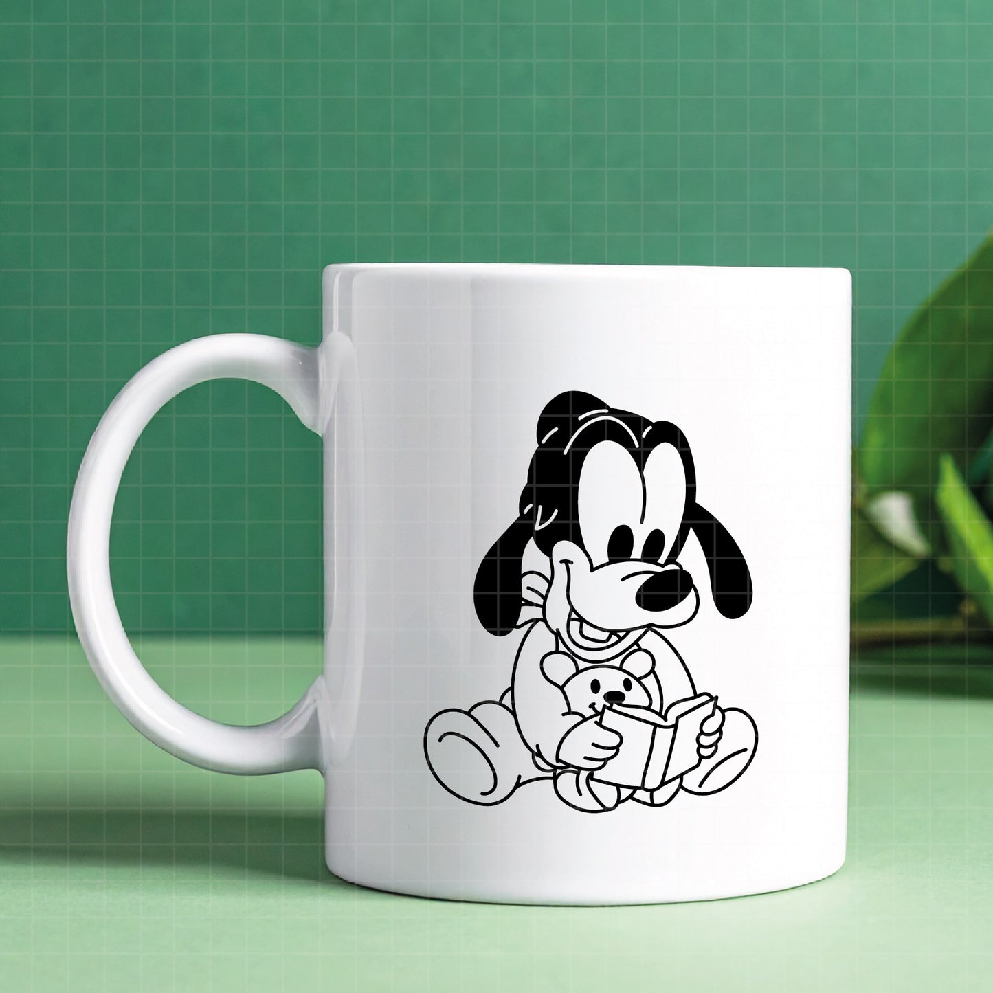 COD4334 - Goofy baby svg, Disney svg, goofy clipart, goofy dtf, Silhouette, Cricut