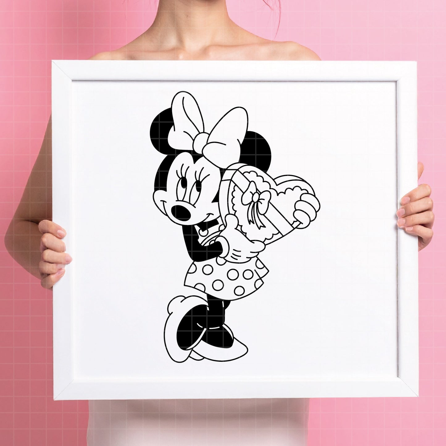 COD4339 - Minnie svg, Disney svg, disneyland t shirt svg, Disney svg, dtf, sublimation