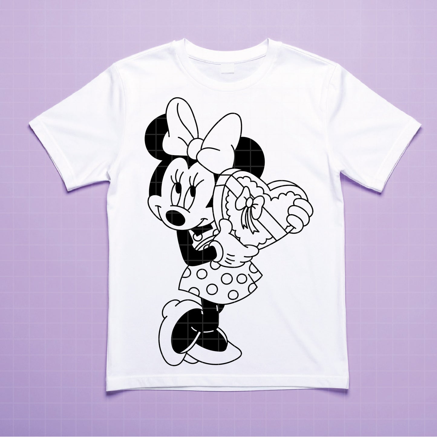 COD4339 - Minnie svg, Disney svg, disneyland t shirt svg, Disney svg, dtf, sublimation