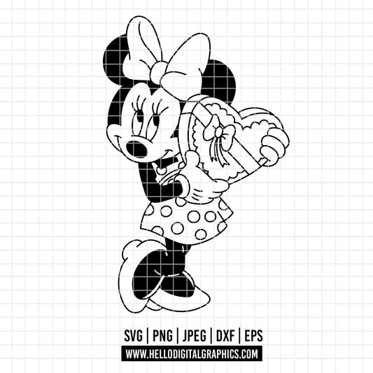COD4339 - Minnie svg, Disney svg, disneyland t shirt svg, Disney svg, dtf, sublimation