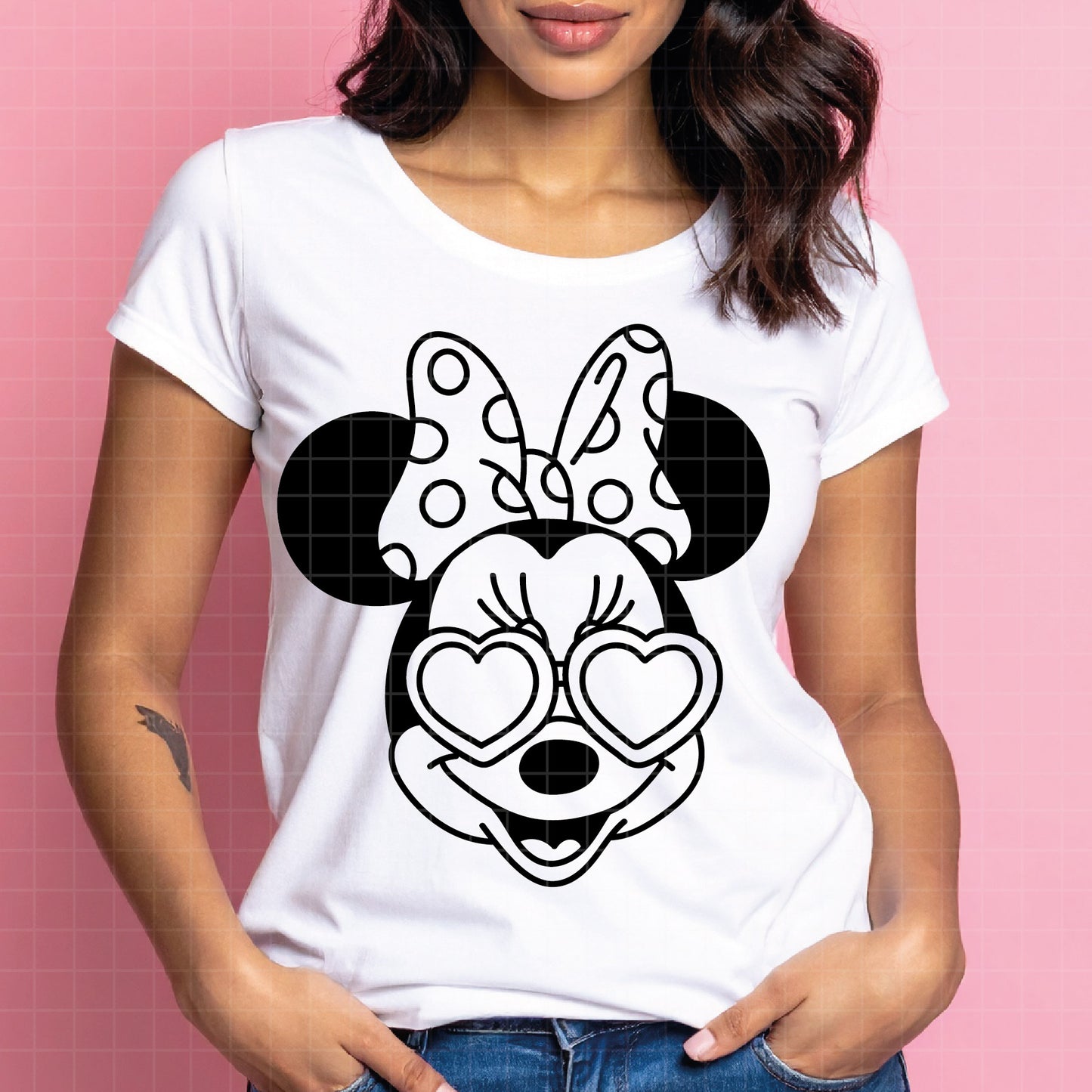 COD4340 - Minnie svg, Disney svg, disneyland t shirt svg, Disney svg, dtf, sublimation