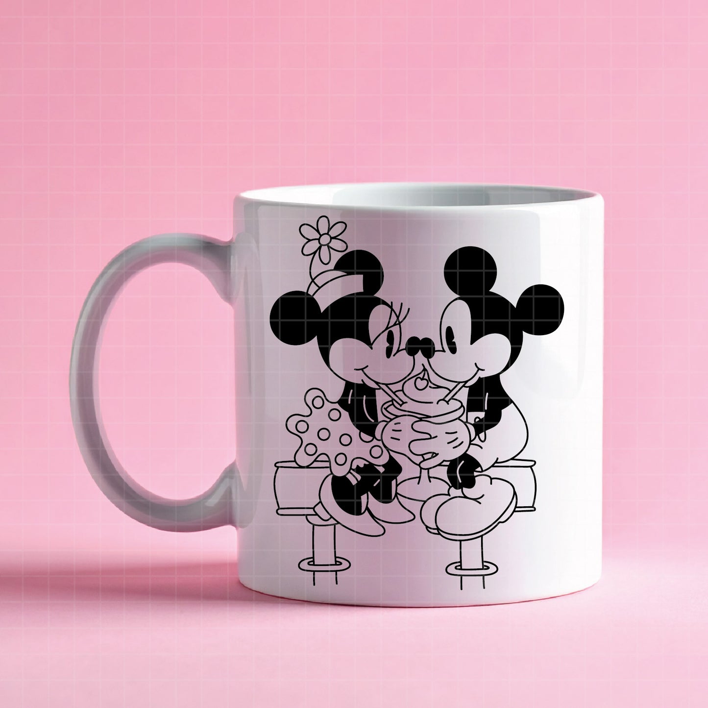 COD4341 - Mickey and minnie sketch svg, Mickey Svg, Disney svg, Magical svg, Mickey face svg