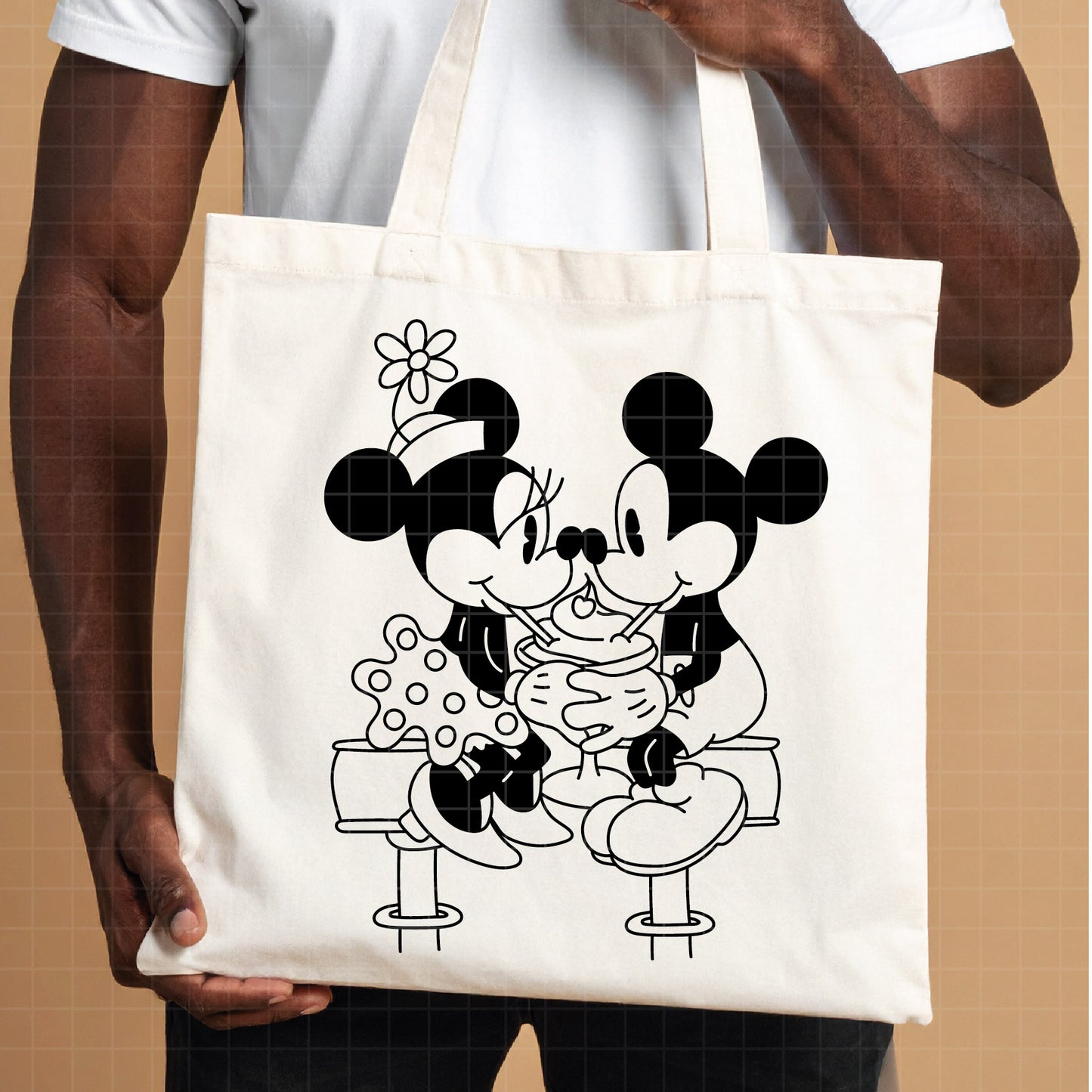 COD4341 - Mickey and minnie sketch svg, Mickey Svg, Disney svg, Magical svg, Mickey face svg