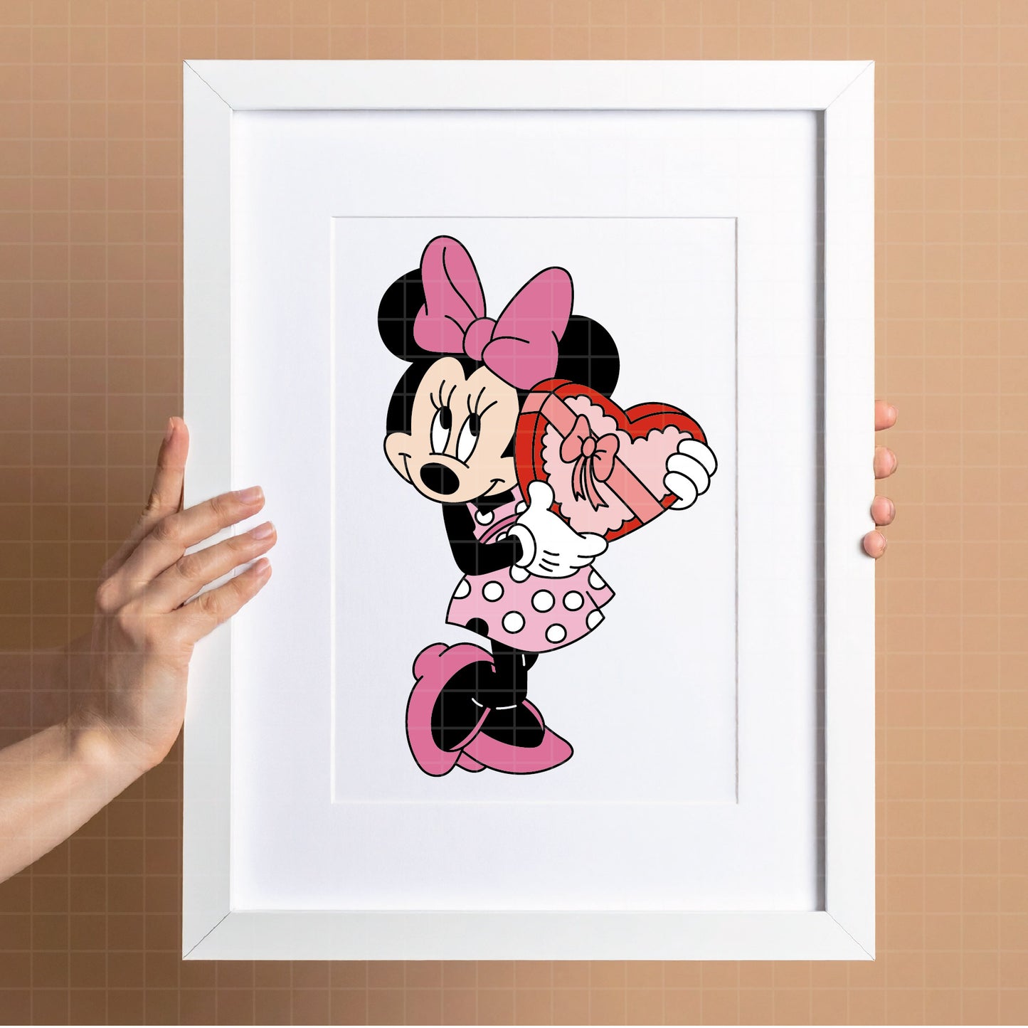 COD4342 - Minnie svg, Disney svg, disneyland t shirt svg, Disney svg, dtf, sublimation