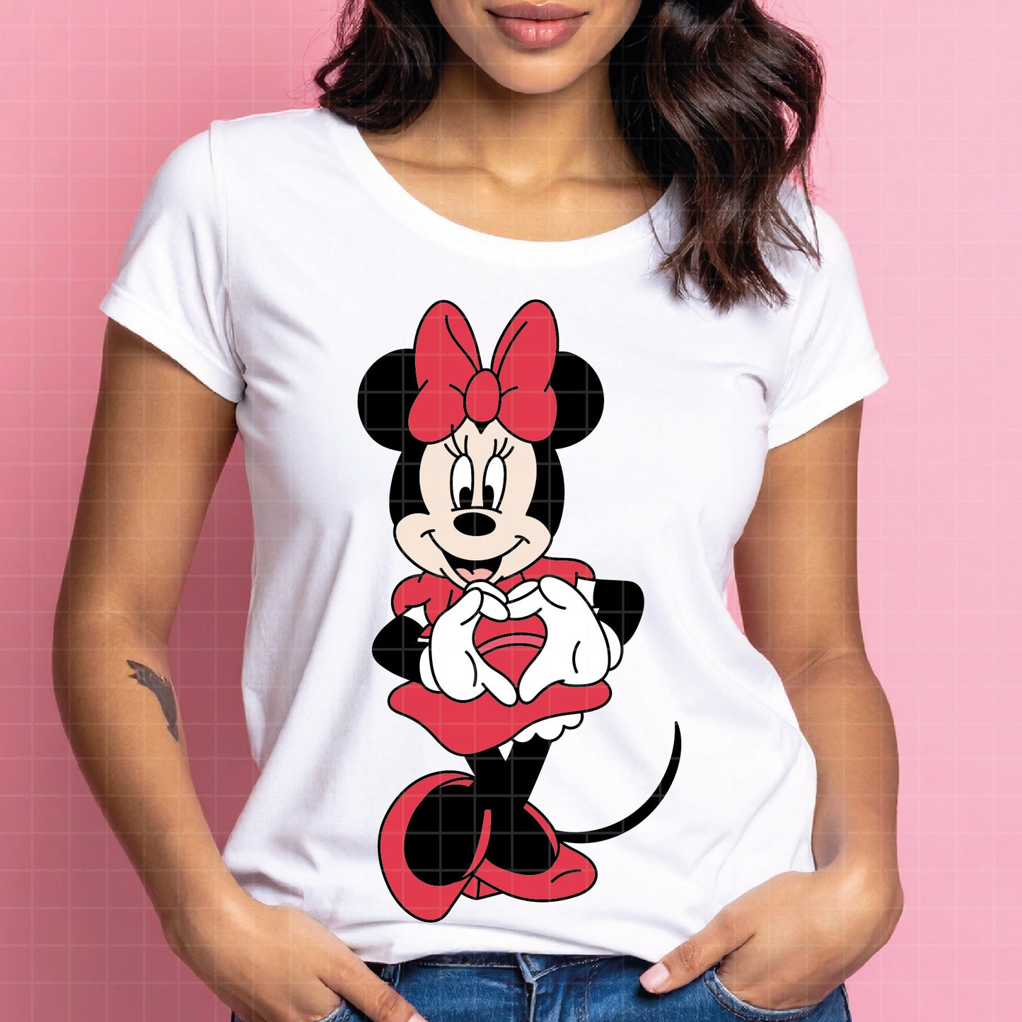 COD4344 - Minnie svg, Disney svg, disneyland t shirt svg, Disney svg, dtf, sublimation