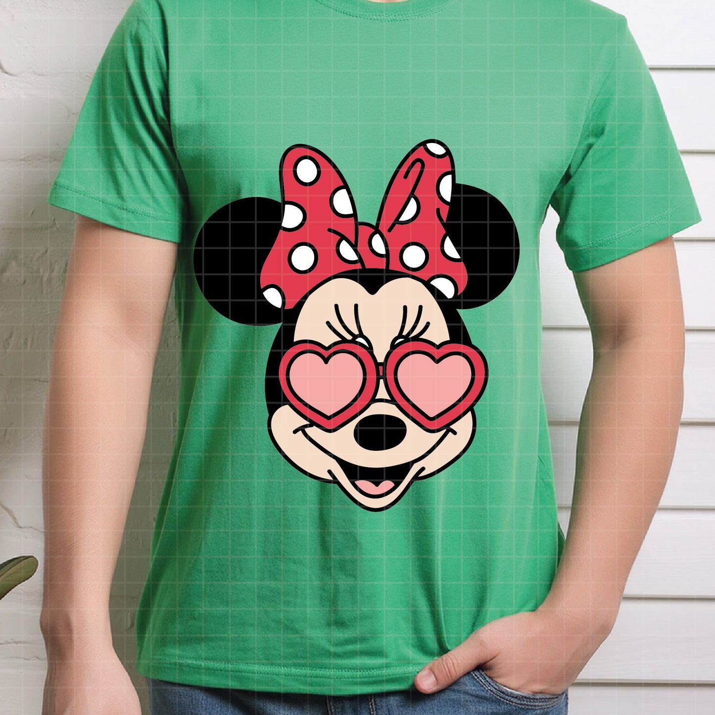 COD4345 - Minnie svg, Disney svg, disneyland t shirt svg, Disney svg, dtf, sublimation