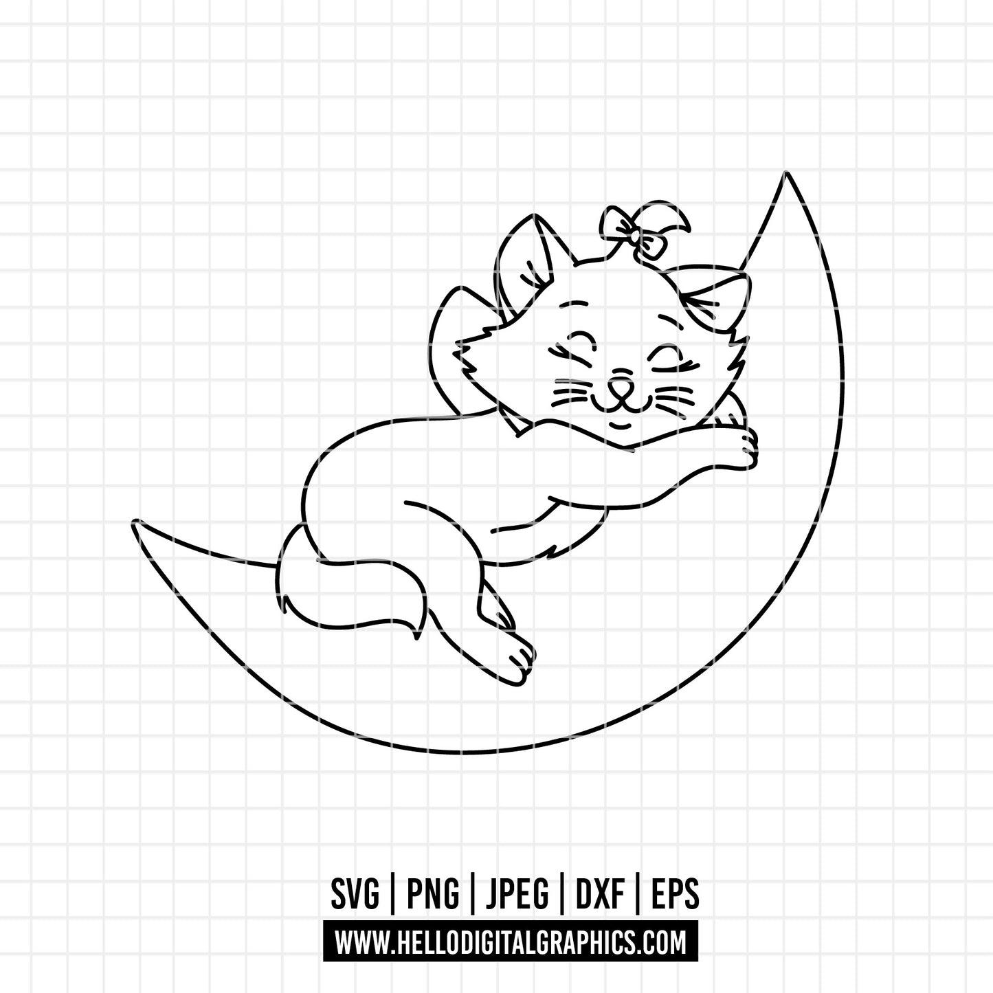 COD4348 - The aristocats SVG, The aristocats clipart vector. Kitten marie, toulouse and berlioz clipart pack bundle svg