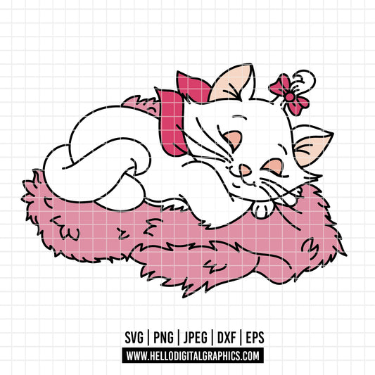 COD4349 - The aristocats SVG, The aristocats clipart vector. Kitten marie, toulouse and berlioz clipart pack bundle svg