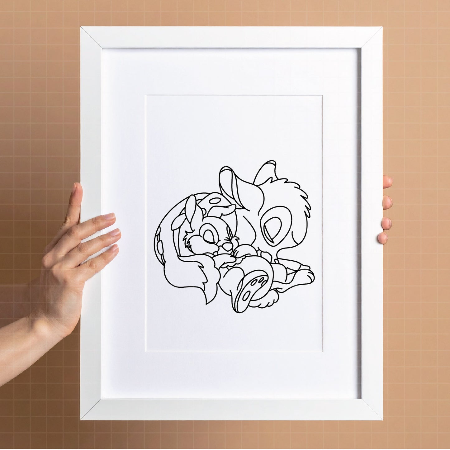 COD4353 - bambi svg, bambi png, bambi clipart, disney svg, cricut, silhouette