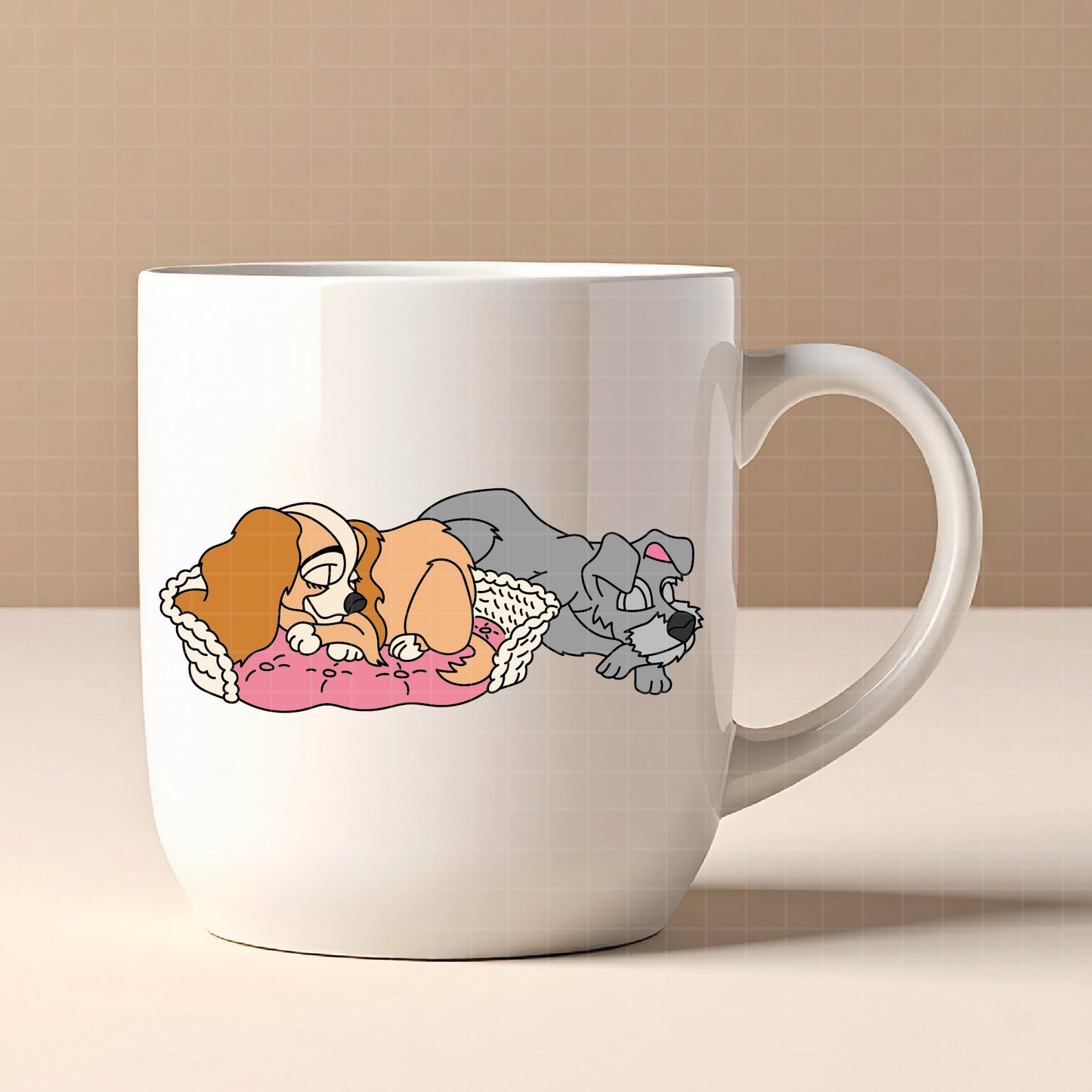 COD4355 - Lady and the Tramp - Digital Download, Instant Download, svg, dxf