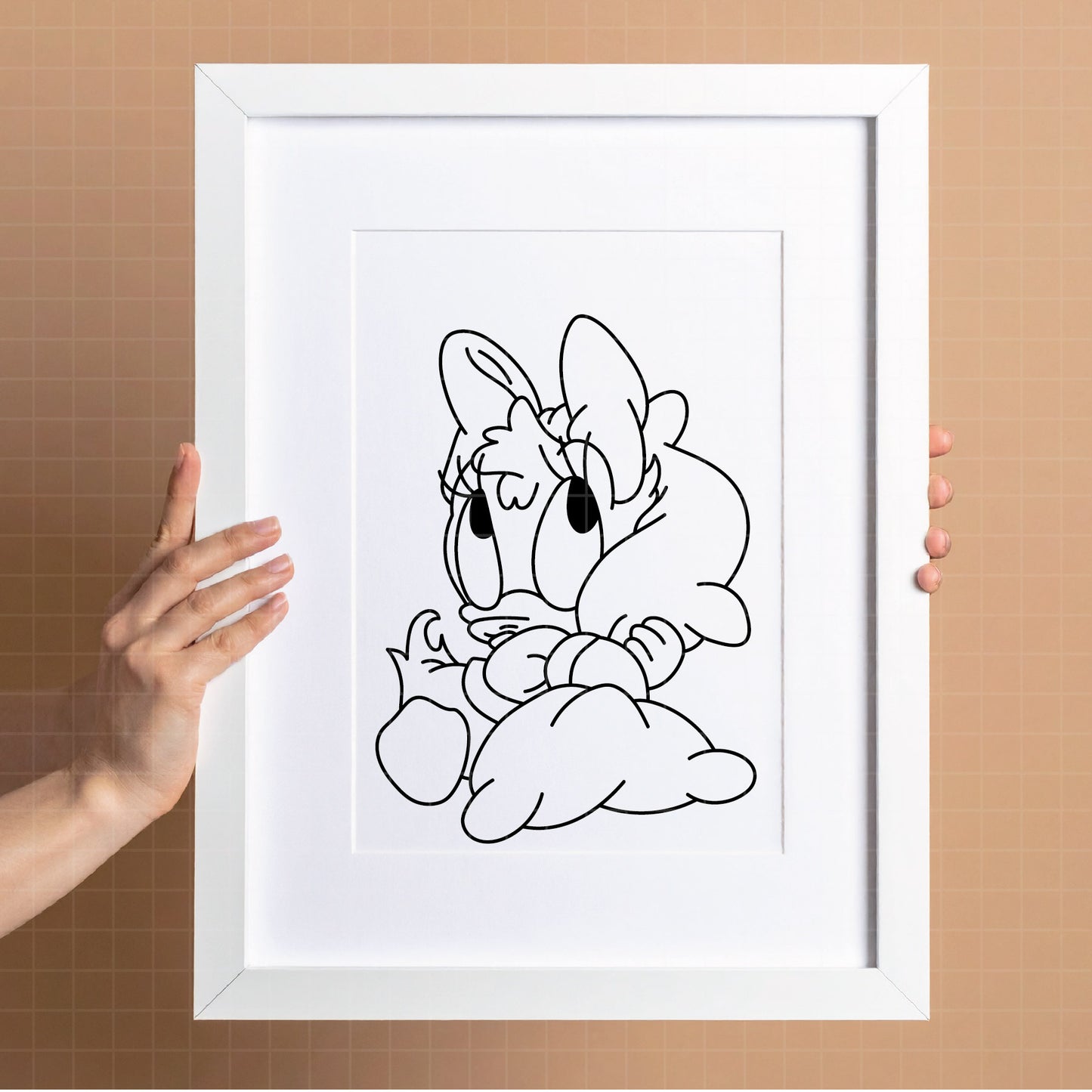 COD4357- Daisy baby svg, Disney svg, Daisy clipart, Daisy dtf, Silhouette, Cricut