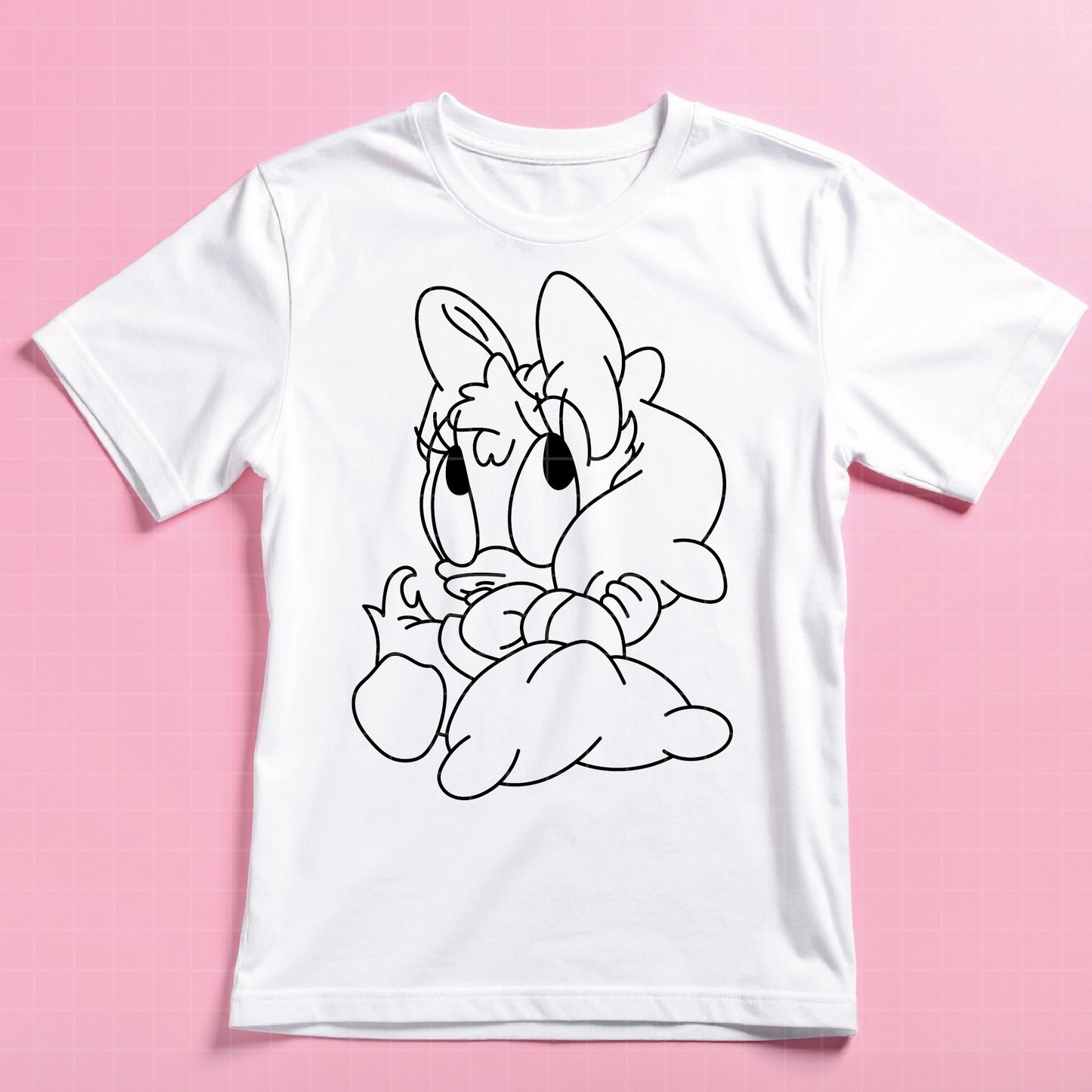 COD4357- Daisy baby svg, Disney svg, Daisy clipart, Daisy dtf, Silhouette, Cricut