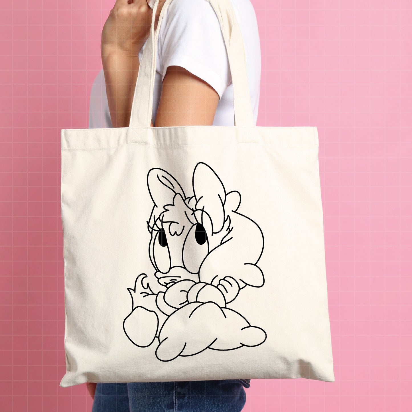 COD4357- Daisy baby svg, Disney svg, Daisy clipart, Daisy dtf, Silhouette, Cricut