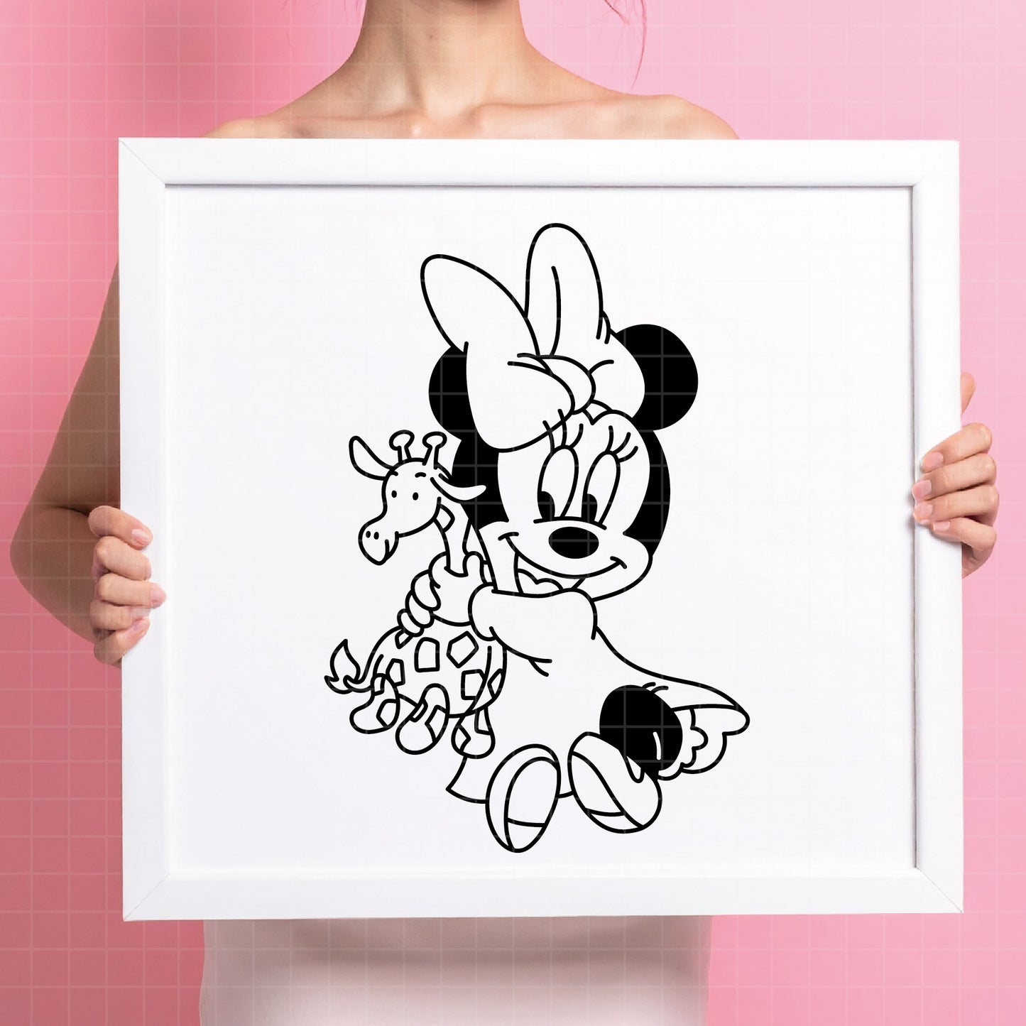 COD4358 - Minnie baby svg, Disney svg, disneyland t shirt svg, Disney svg