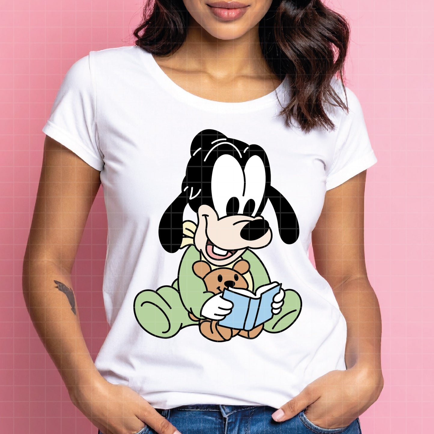 COD4359 - Goofy baby svg, Disney svg, goofy clipart, goofy dtf, Silhouette, Cricut