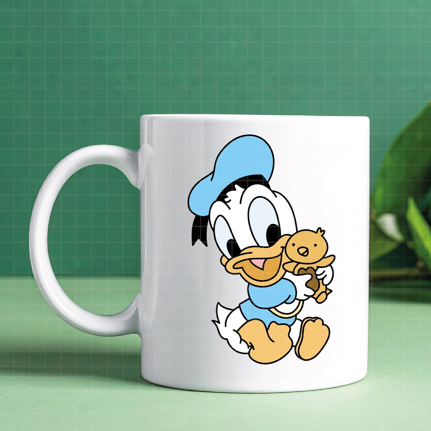 COD4361- Donald baby svg, Disney svg, Donald clipart, Donald dtf, Silhouette, Cricut