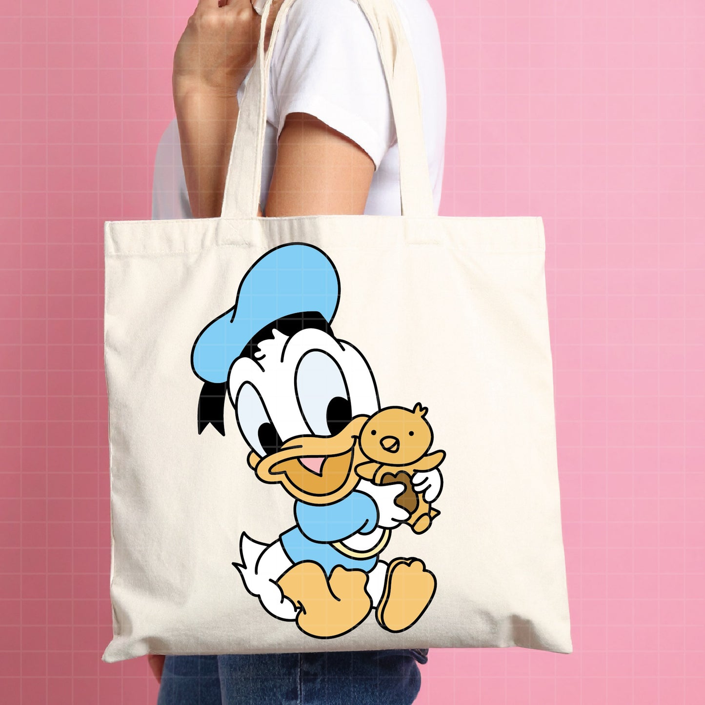 COD4361- Donald baby svg, Disney svg, Donald clipart, Donald dtf, Silhouette, Cricut