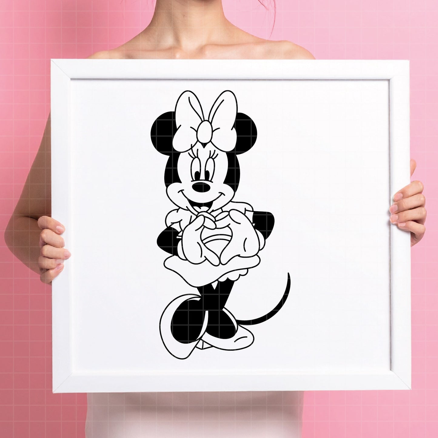 COD4362 - Minnie svg, Disney svg, disneyland t shirt svg, Disney svg, dtf, sublimation