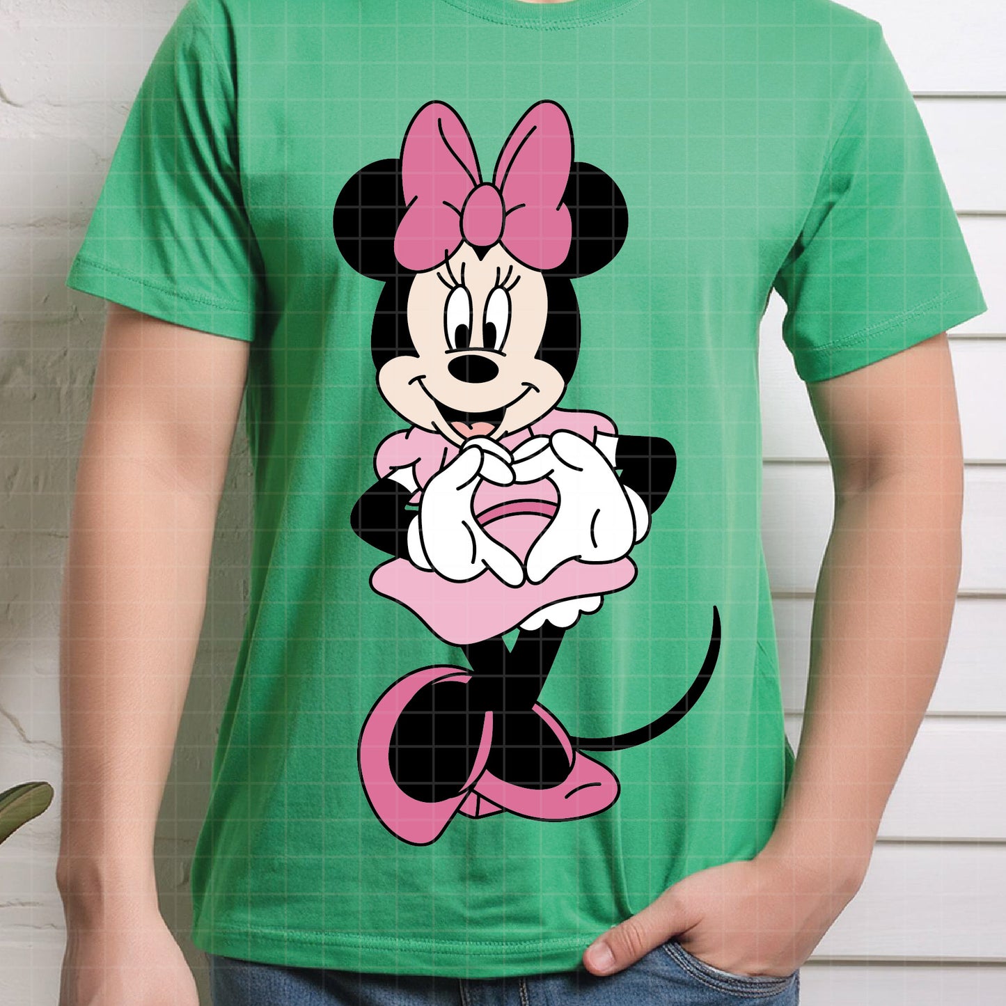 COD4364 - Minnie svg, Disney svg, disneyland t shirt svg, Disney svg, dtf, sublimation