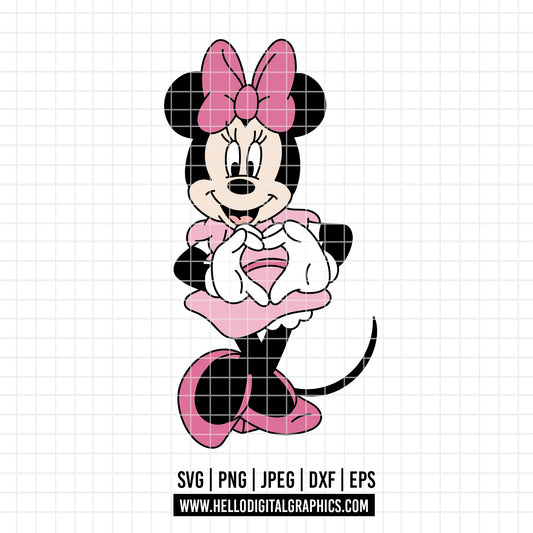 COD4364 - Minnie svg, Disney svg, disneyland t shirt svg, Disney svg, dtf, sublimation
