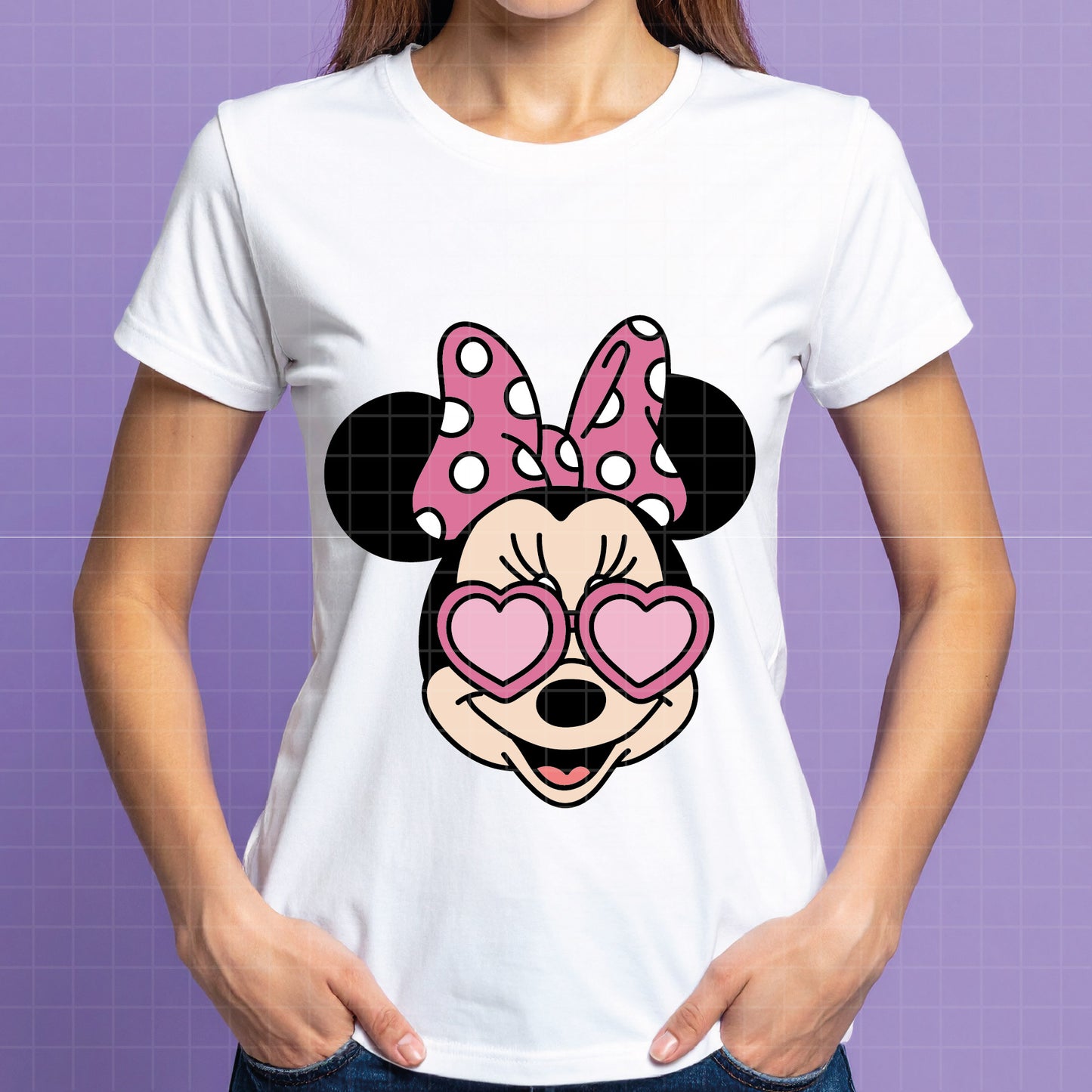 COD4365 - Minnie svg, Disney svg, disneyland t shirt svg, Disney svg, dtf, sublimation