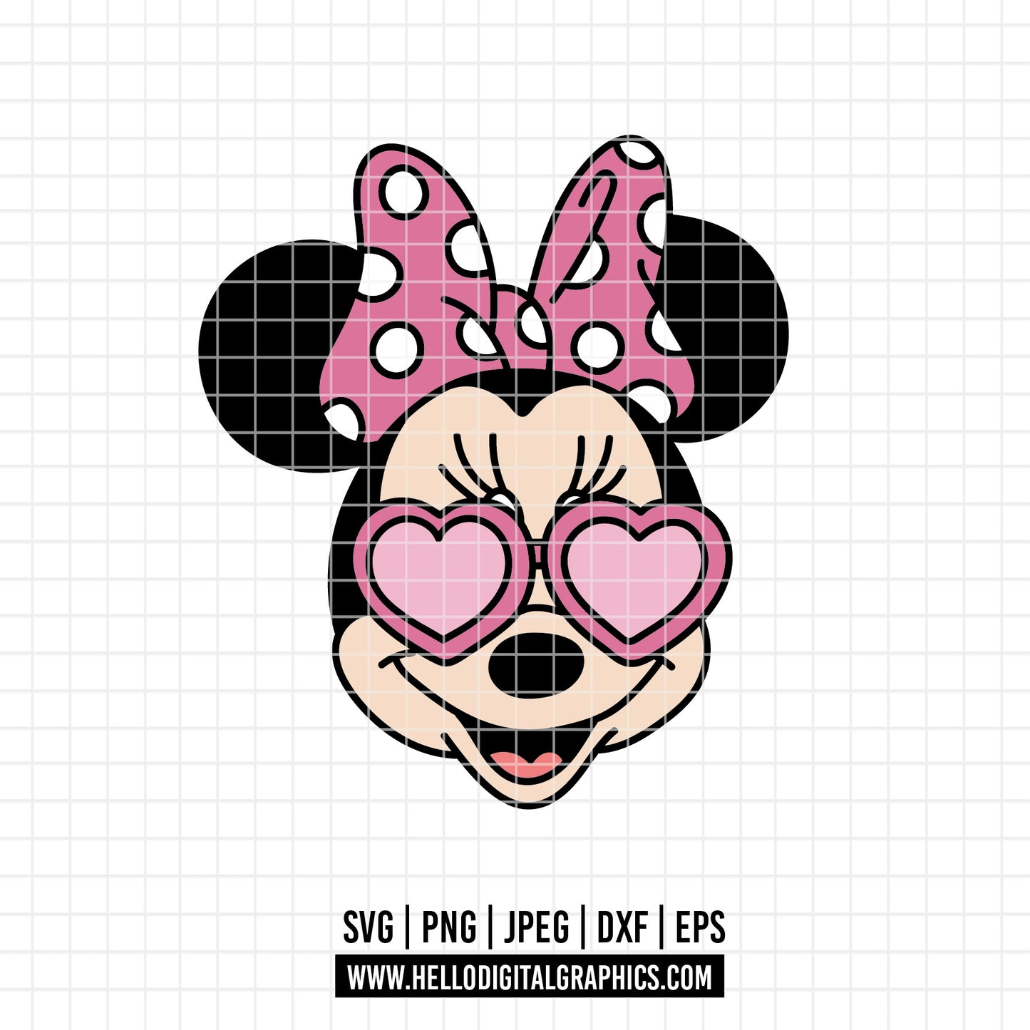 COD4365 - Minnie svg, Disney svg, disneyland t shirt svg, Disney svg, dtf, sublimation