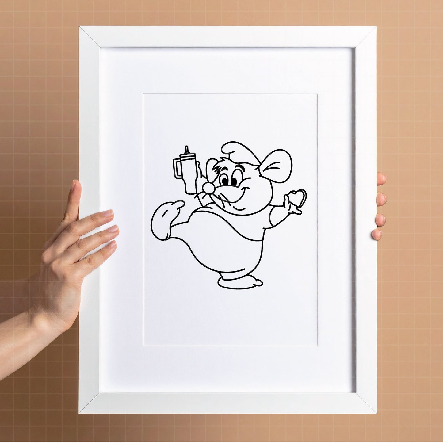 COD4421 - Cinderella svg, Gus gus Valentine's Day svg, Princess svg, Princess for Cricut Silhouette, Tumbler svg, Disney svg