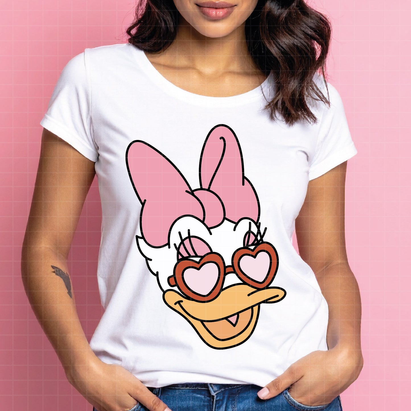 COD4424 - Daisy christmas svg, Disney svg, mickey svg, minnie svg, Silhouette, Cricut