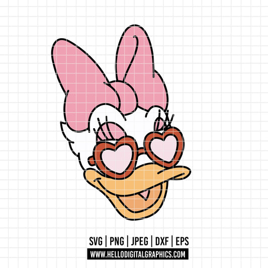 COD4424 - Daisy christmas svg, Disney svg, mickey svg, minnie svg, Silhouette, Cricut