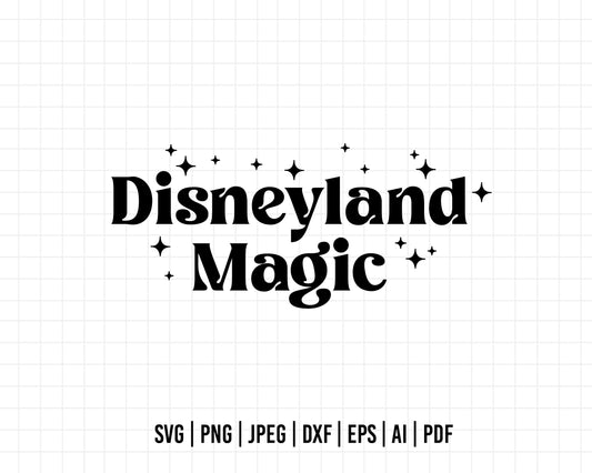 COD453- Disneyland magic svg, mickey svg, minnie svg, pluto svg, goffy svg, donald svg, Silhouette, Cricut