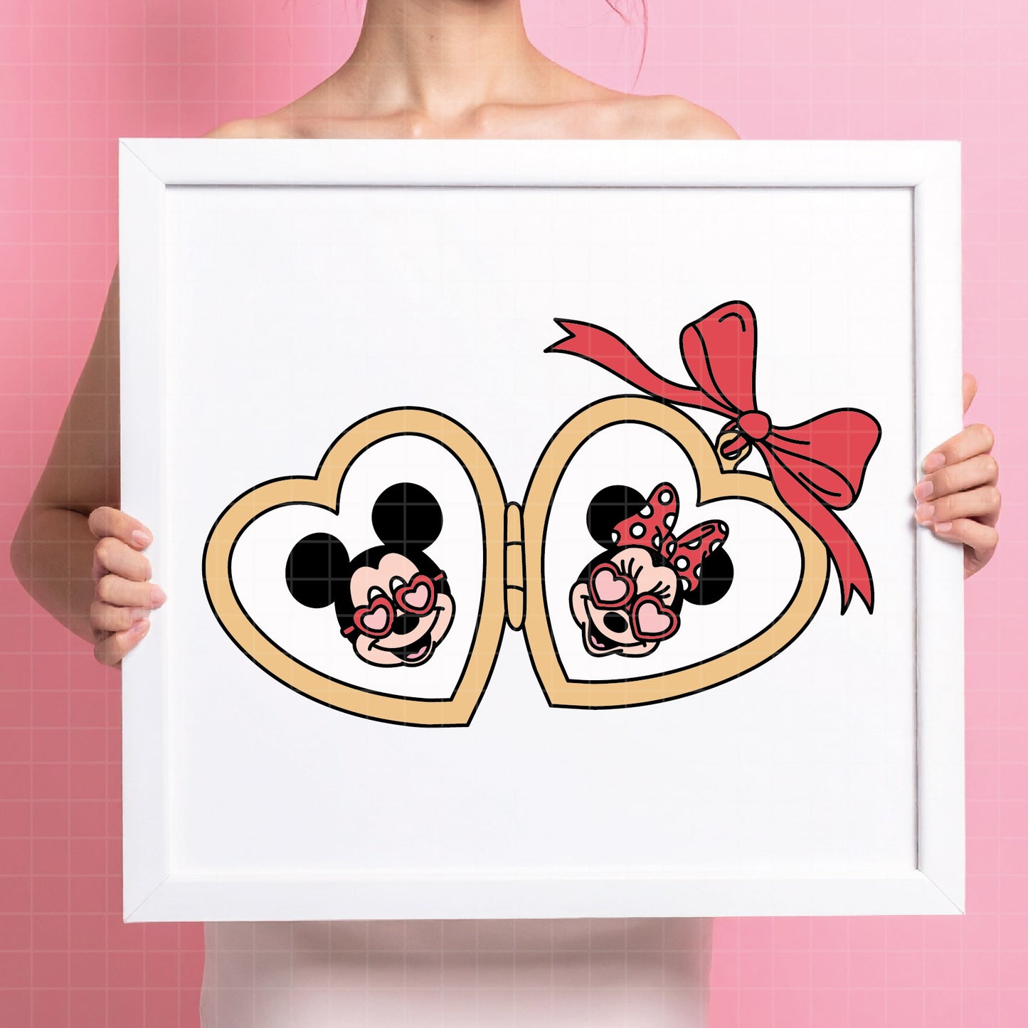 COD4544 - Mickey and minnie svg, Disney svg, mickey svg, minnie svg, mickey and Minnie Valentine's Day png