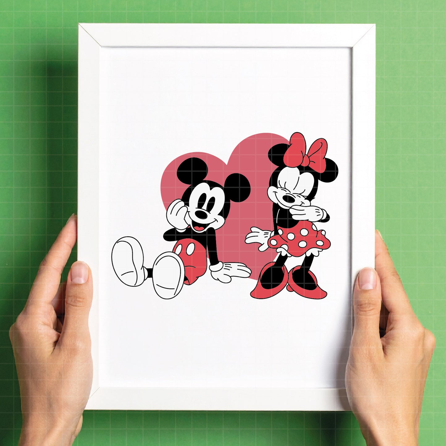 COD4545 - Mickey and minnie svg, Disney svg, mickey svg, minnie svg, mickey and Minnie Valentine's Day png