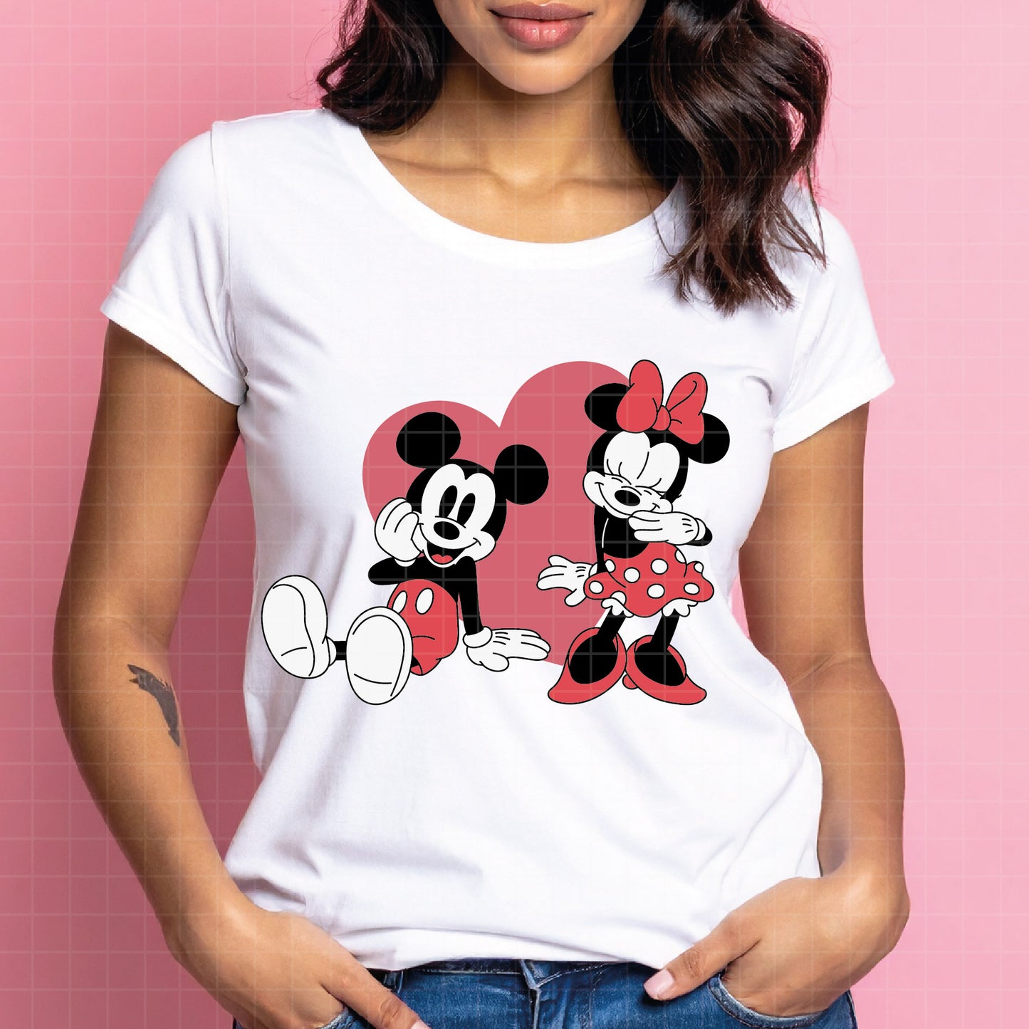 COD4545 - Mickey and minnie svg, Disney svg, mickey svg, minnie svg, mickey and Minnie Valentine's Day png