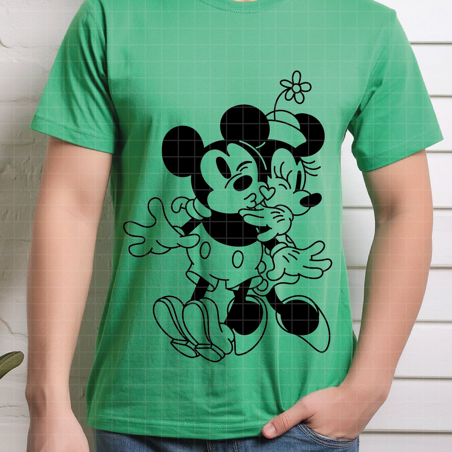 COD4546 - Mickey and minnie svg, Disney svg, mickey svg, minnie svg, mickey and Minnie Valentine's Day png