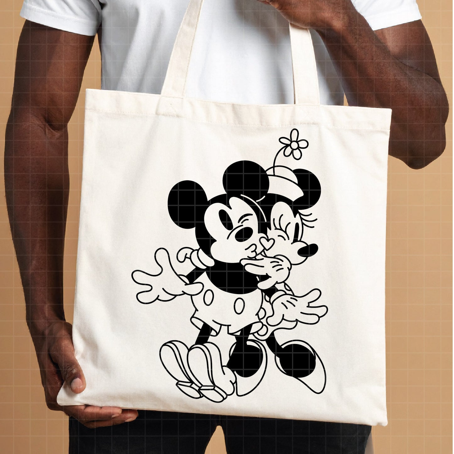 COD4546 - Mickey and minnie svg, Disney svg, mickey svg, minnie svg, mickey and Minnie Valentine's Day png